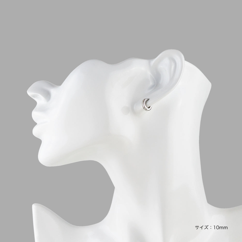 Stéelgenic スタンダードフープピアス PIERCE COLLECTION|PSN9141 | PSN9142 | PSN9143