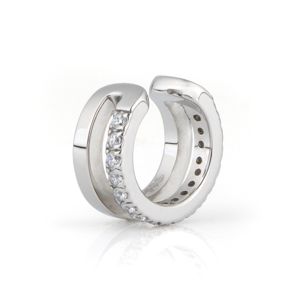 Stéelgenic グリッターイヤーカフ GLITTER|ECN9012