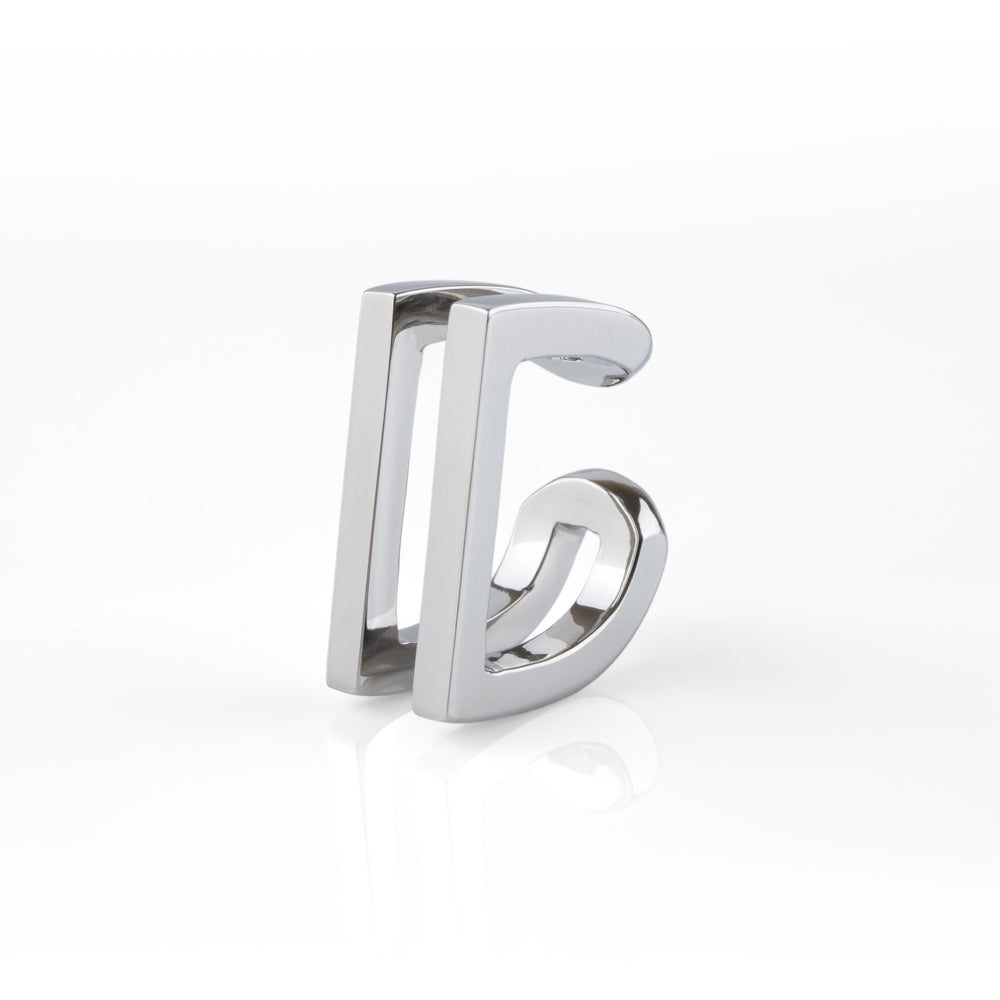 Stéelgenic ダブルスラッシュイヤーカフ SLASH|ECN9010