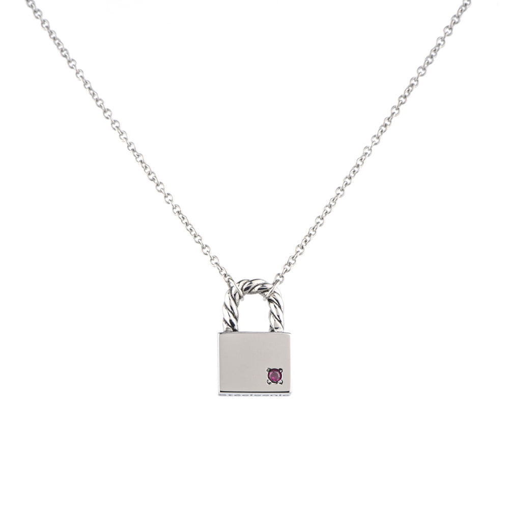 Stéelgenic パドロックネックレス PADLOCK|PEN9317|PEN9318