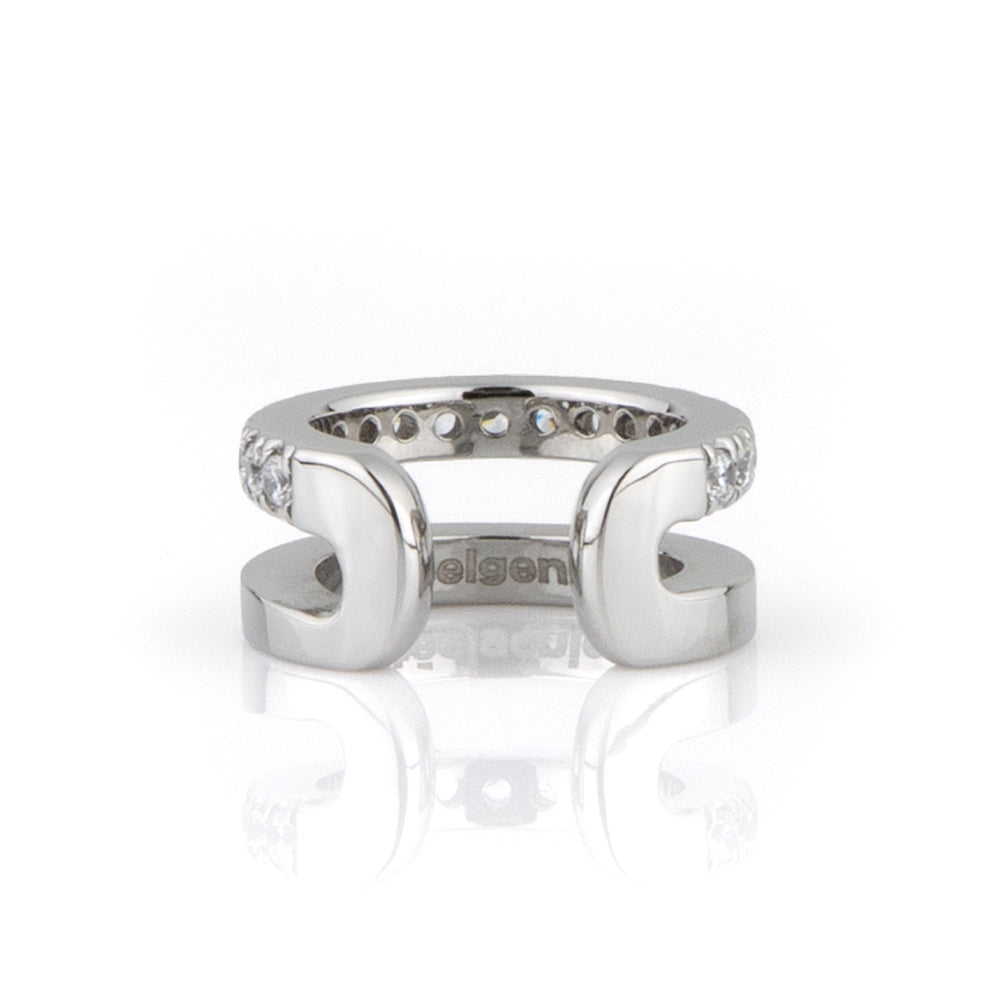 Stéelgenic グリッターイヤーカフ GLITTER|ECN9012