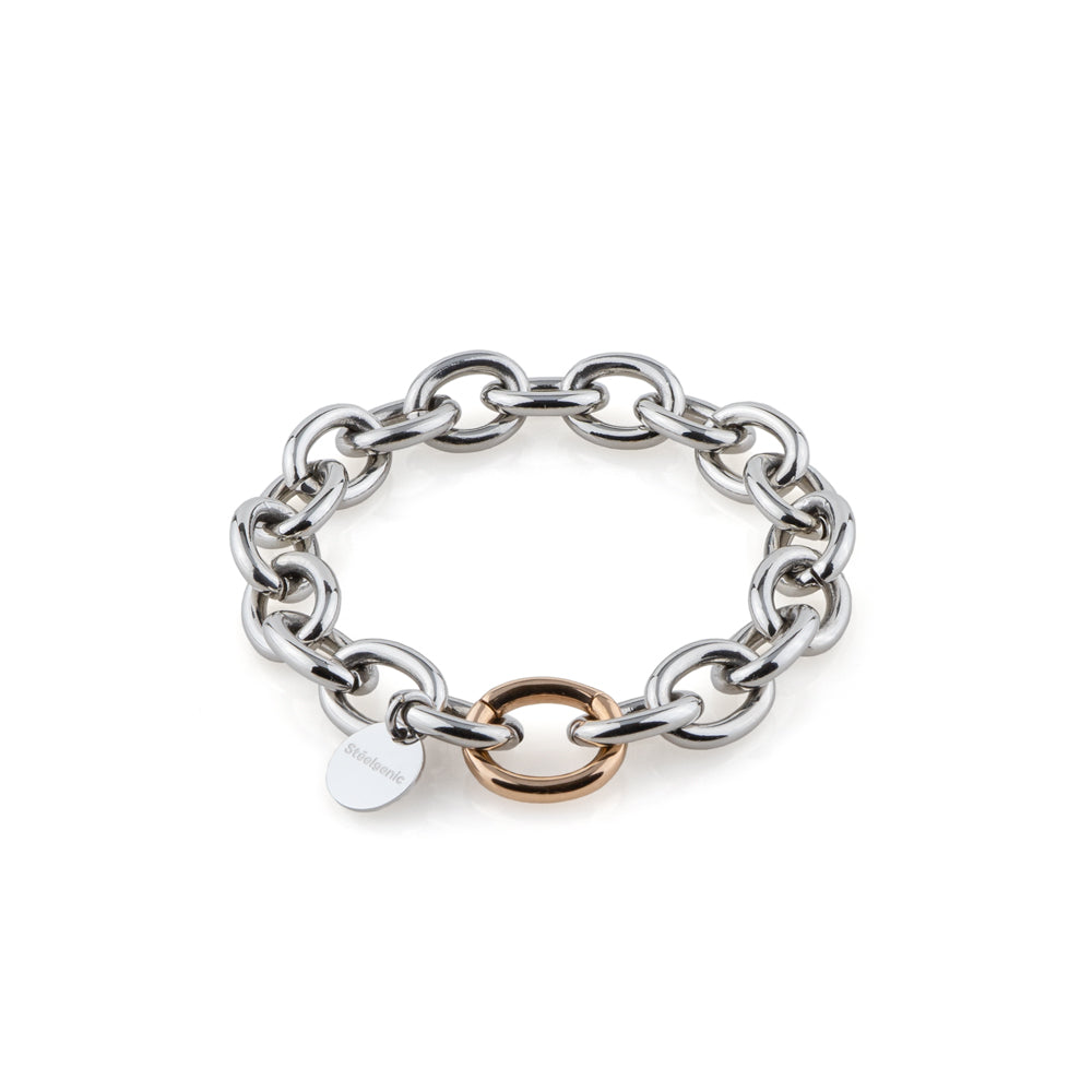 Stéelgenic エーディージェイ アジャスタブルブレスレット ADJ|BRN9201