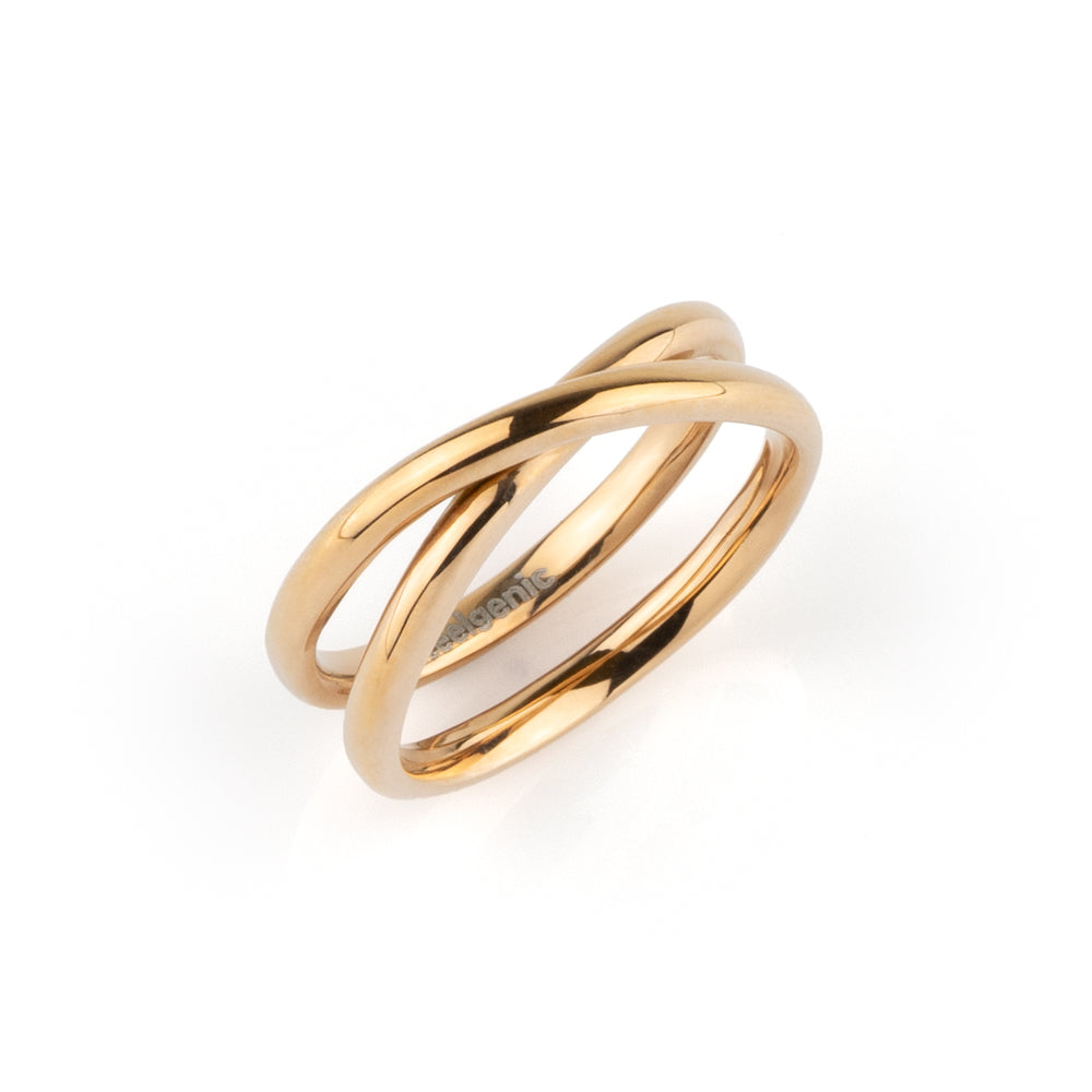 Stéelgenic Eight Line Ring EIGHT|RSN9251