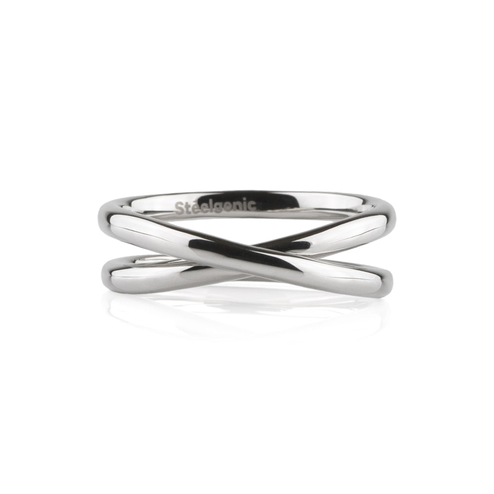 Stéelgenic Eight Line Ring EIGHT|RSN9251