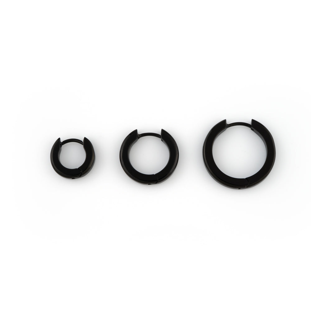 Stéelgenic スタンダードフープピアス PIERCE COLLECTION|PSN9141 | PSN9142 | PSN9143
