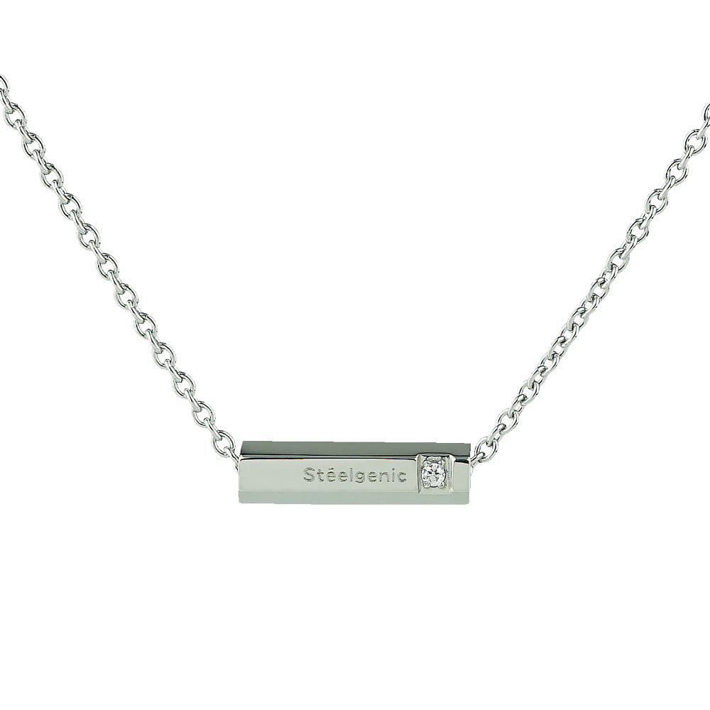 Stéelgenic ヘキサゴンバーネックレス SECTION|PEN9063