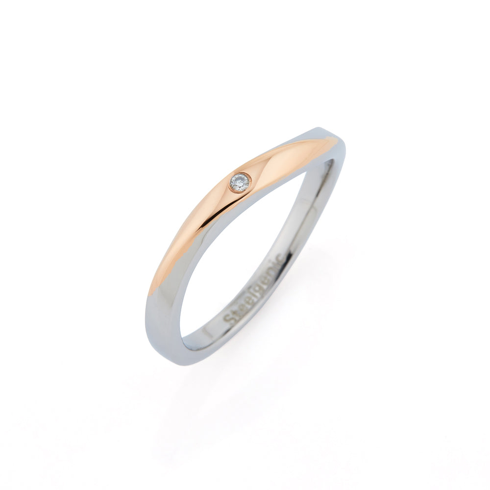 Stéelgenic コンビネーションリング COMBINATION|RSN9004-PG