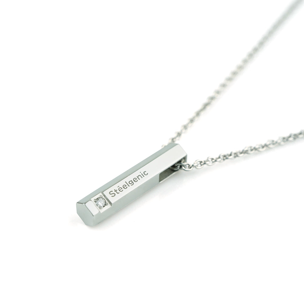 Stéelgenic ヘキサゴンバーネックレス SECTION|PEN9064