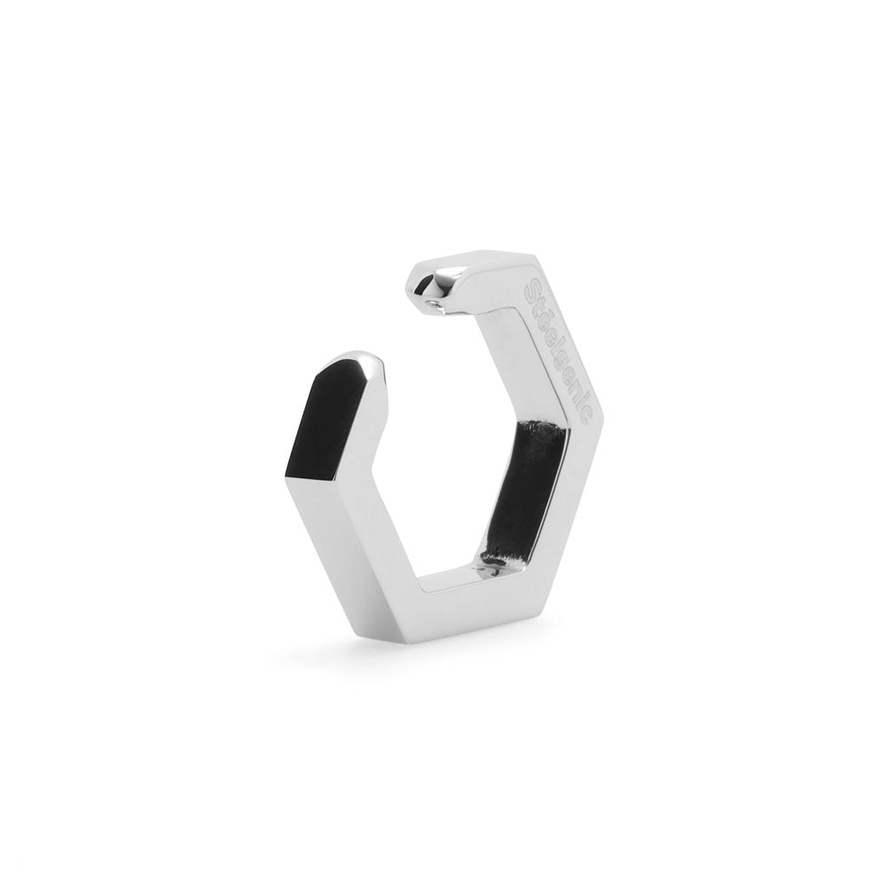 Stéelgenic Hexagon Ear Cuff SECTION|ECN9002