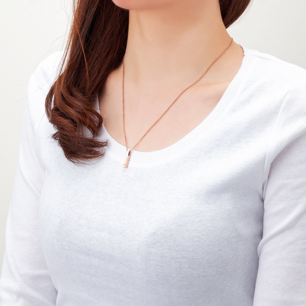 Stéelgenic ヘキサゴンバーネックレス SECTION|PEN9064