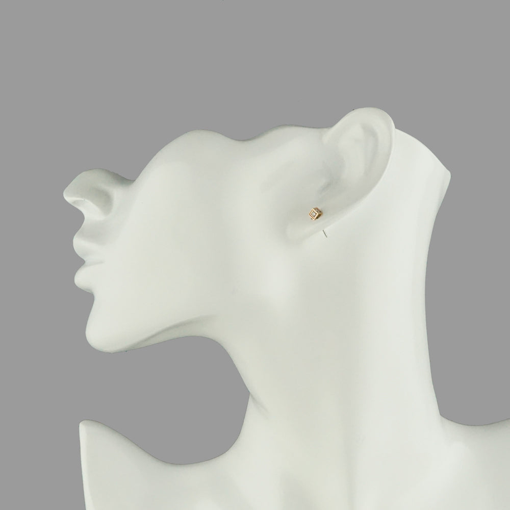 Stéelgenic グリッターCZピアス PIERCE COLLECTION|PSC4303