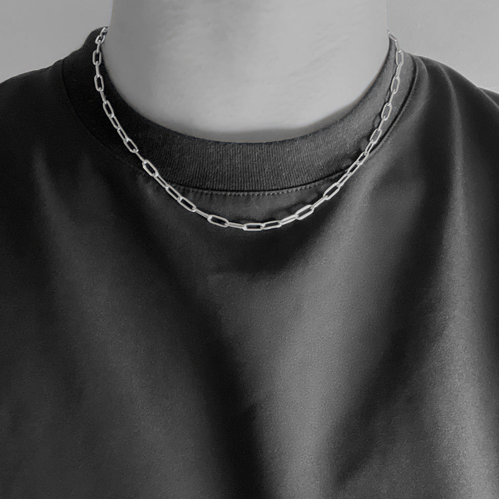 Stéelgenic ペーパークリップチェーン PAPER CLIPS CHAIN|NEK6901