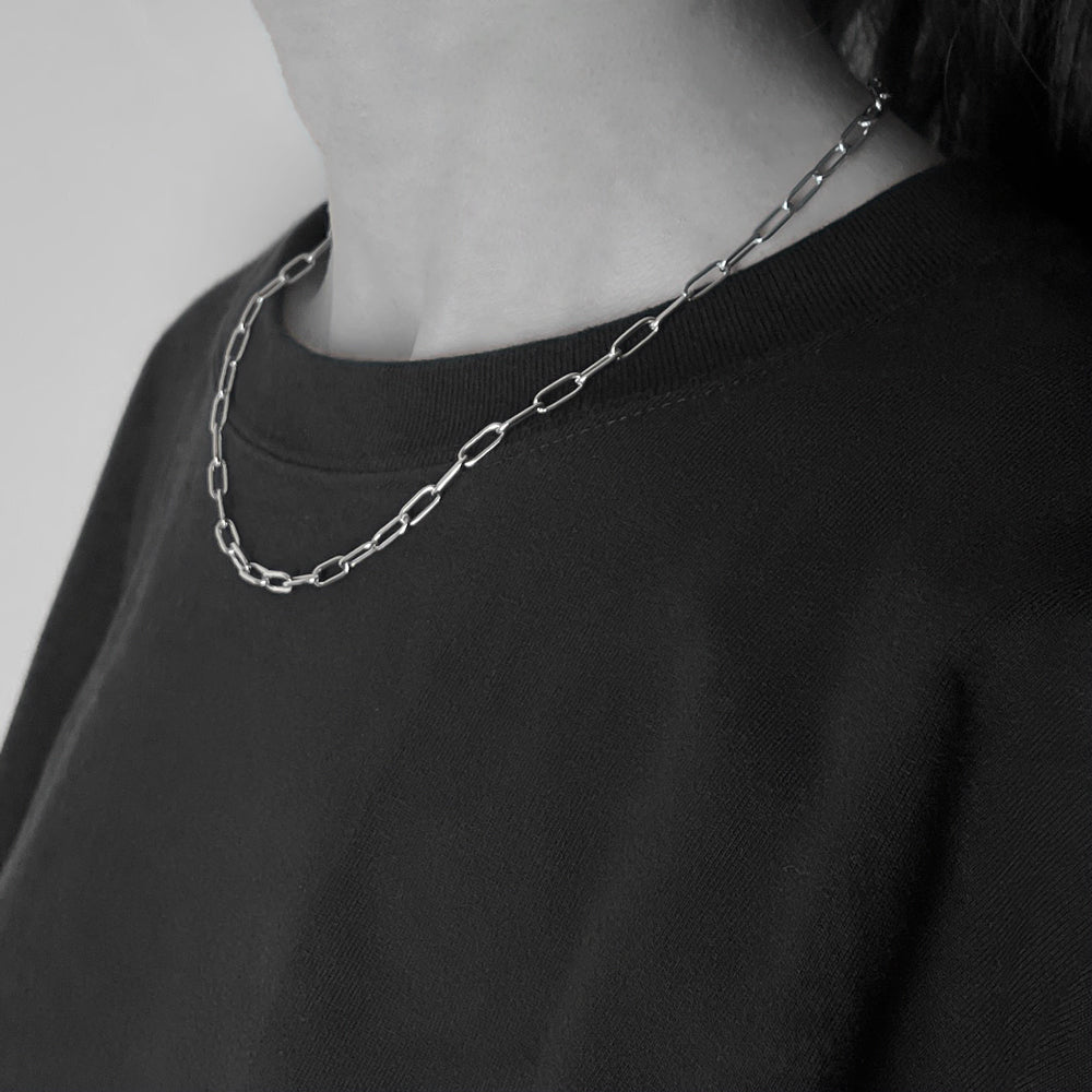 Stéelgenic ペーパークリップチェーン PAPER CLIPS CHAIN|NEK6901