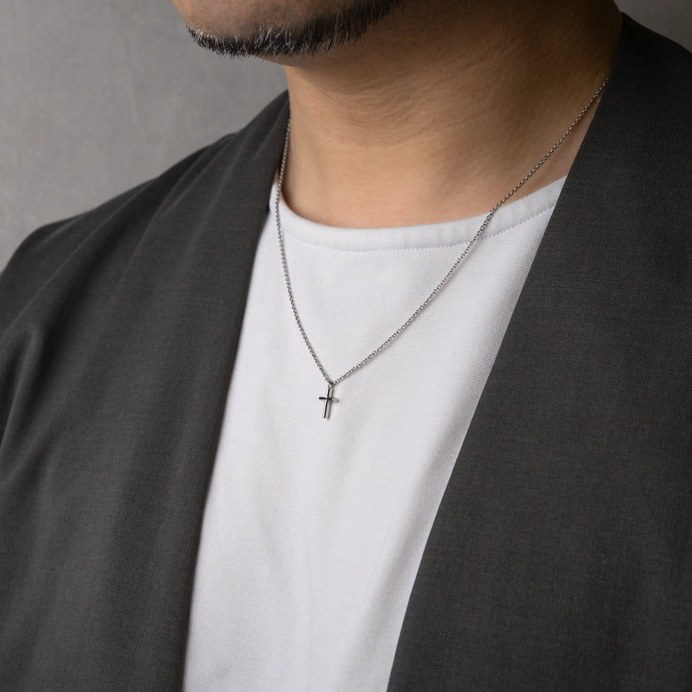 Stéelgenic ミクロスネックレス MICROSS｜PEN9411