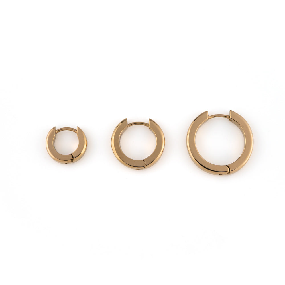 Stéelgenic スタンダードフープピアス PIERCE COLLECTION｜PSN9141 | PSN9142 | PSN9143
