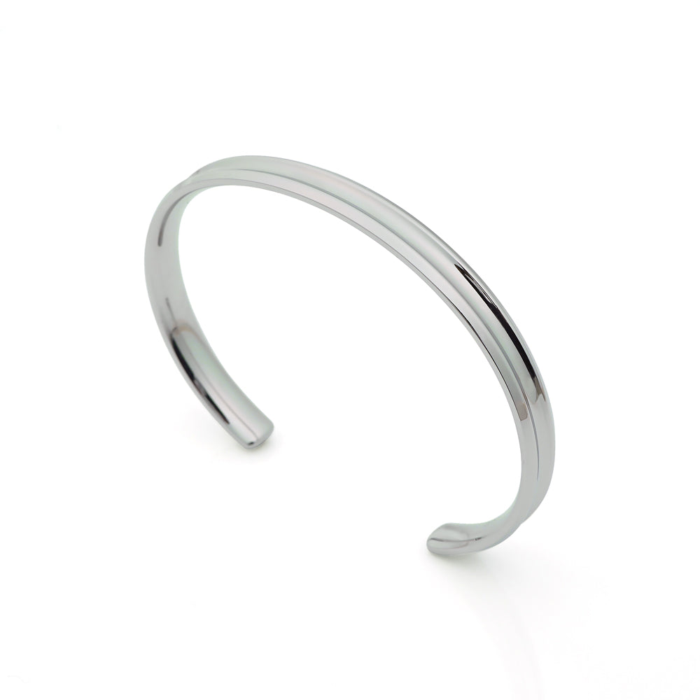 Stéelgenic Curved Bangle DA VINCI｜BRN9133