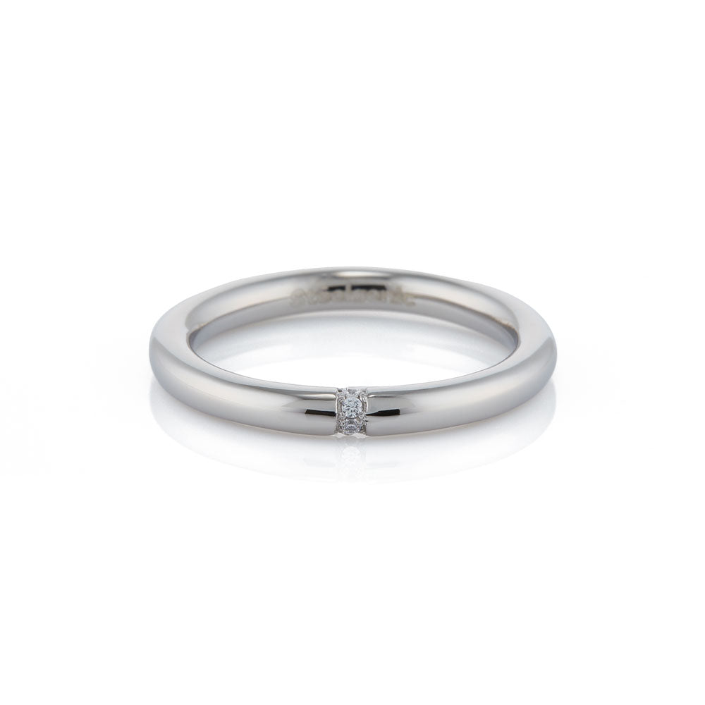 Stéelgenic Zero Diamond Ring ZERO｜RSN9322